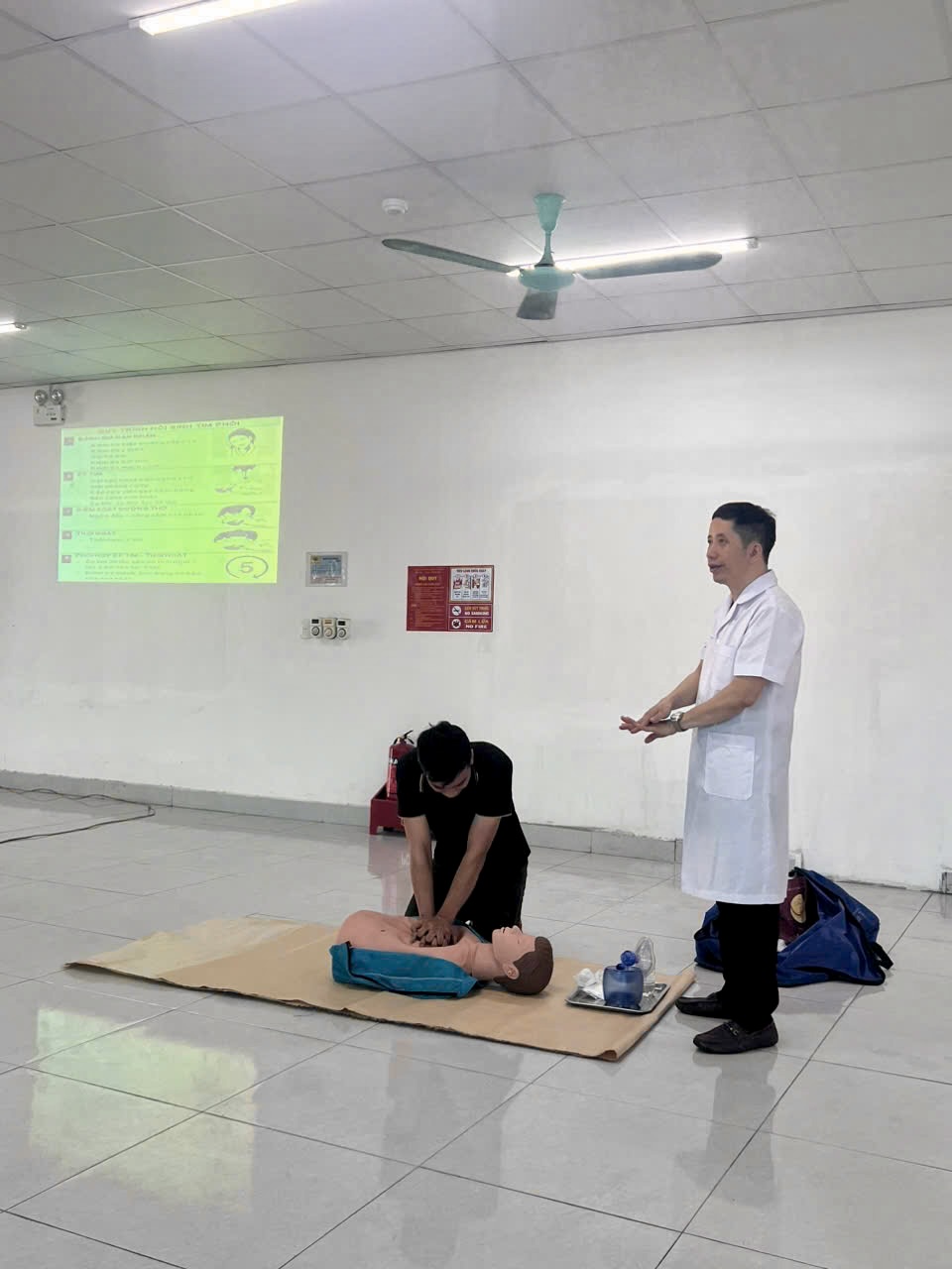 huấn luyện ATVSLĐ cho doanh nghiệp